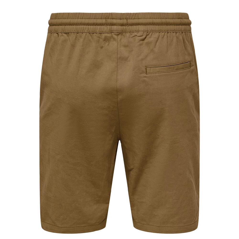 Short Marron Homme Only & Sons Capri vue 2