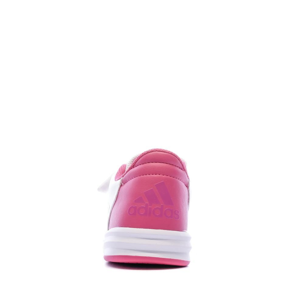 Baskets roses blanches fille Adidas Altasport Espace des marques