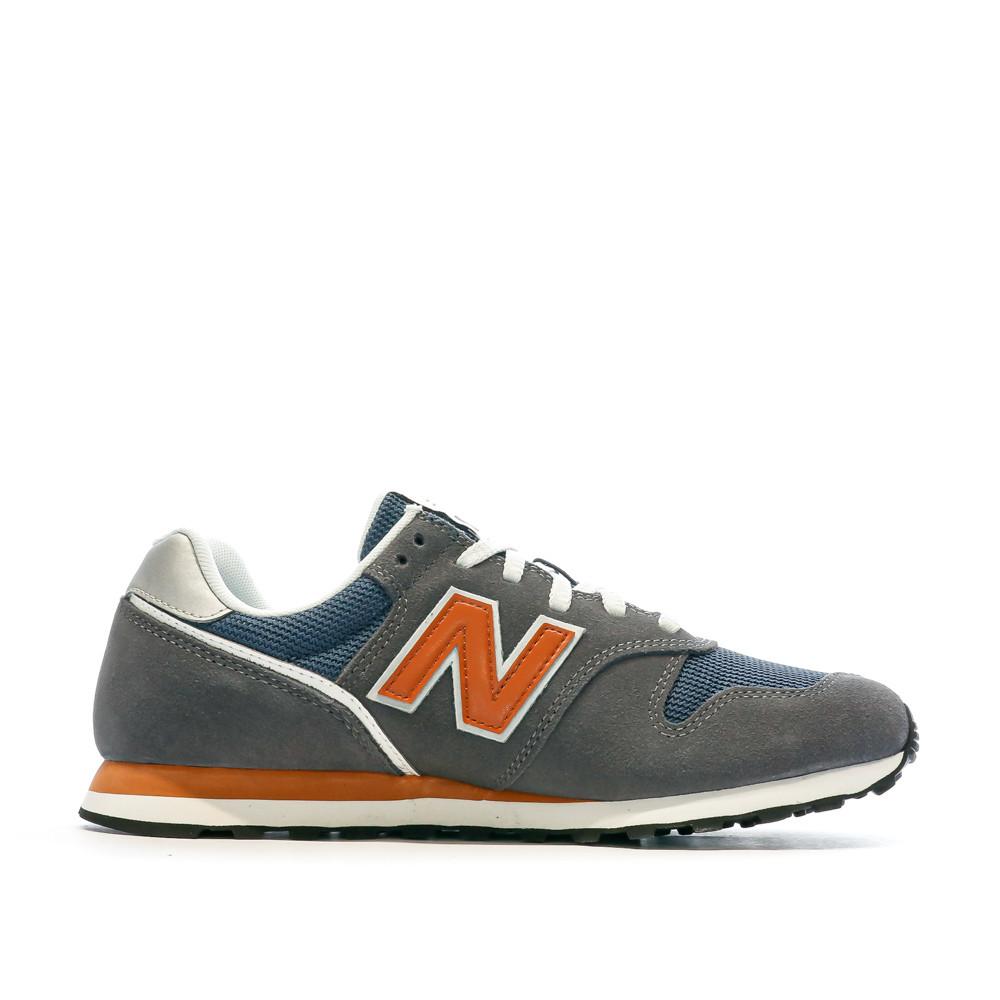 Baskets Orange/Bleu Homme New Balance 373 vue 2