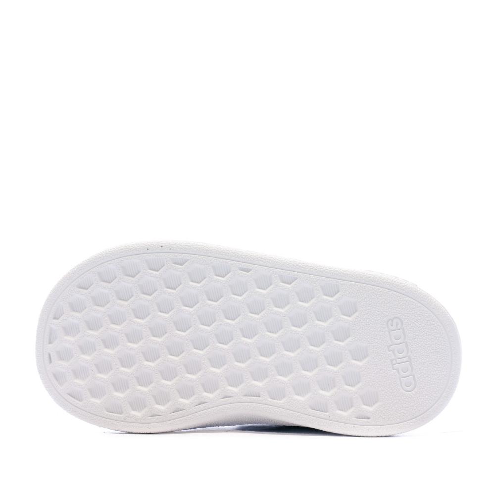 Baskets Blanc/Noir Bébé/Garçon Adidas Grand Court 2.0 vue 5