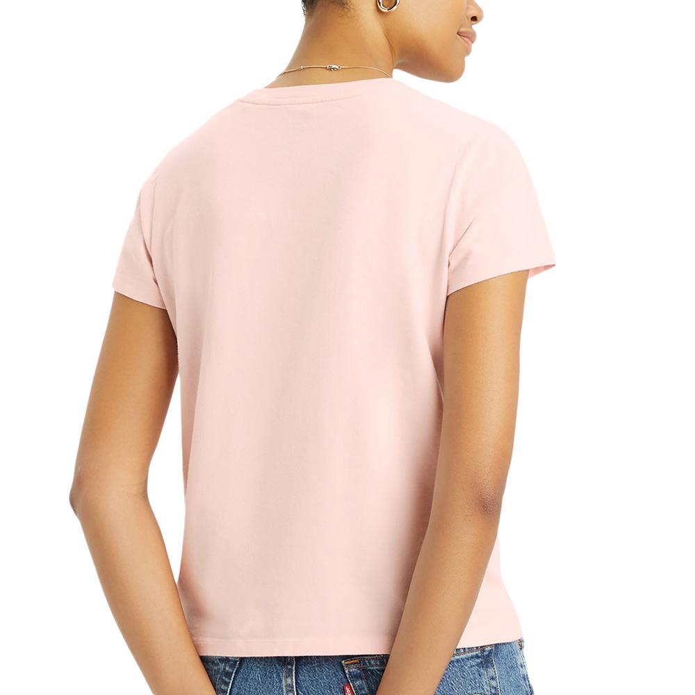 T-Shirt Rose Femme Levi's Perfect Pinks 39185 vue 2