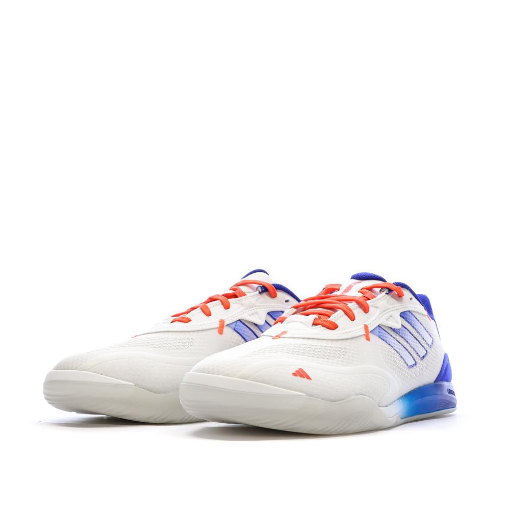 Chaussures de Futsal Blanc/Bleu/Rouge Homme Adidas Fevernova vue 6
