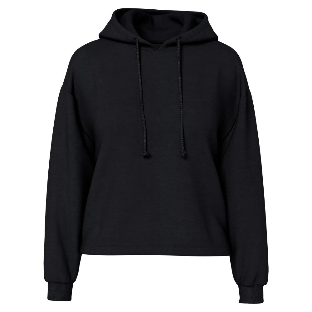 Sweat Noir Femme Pieces Pcchilli vue 3