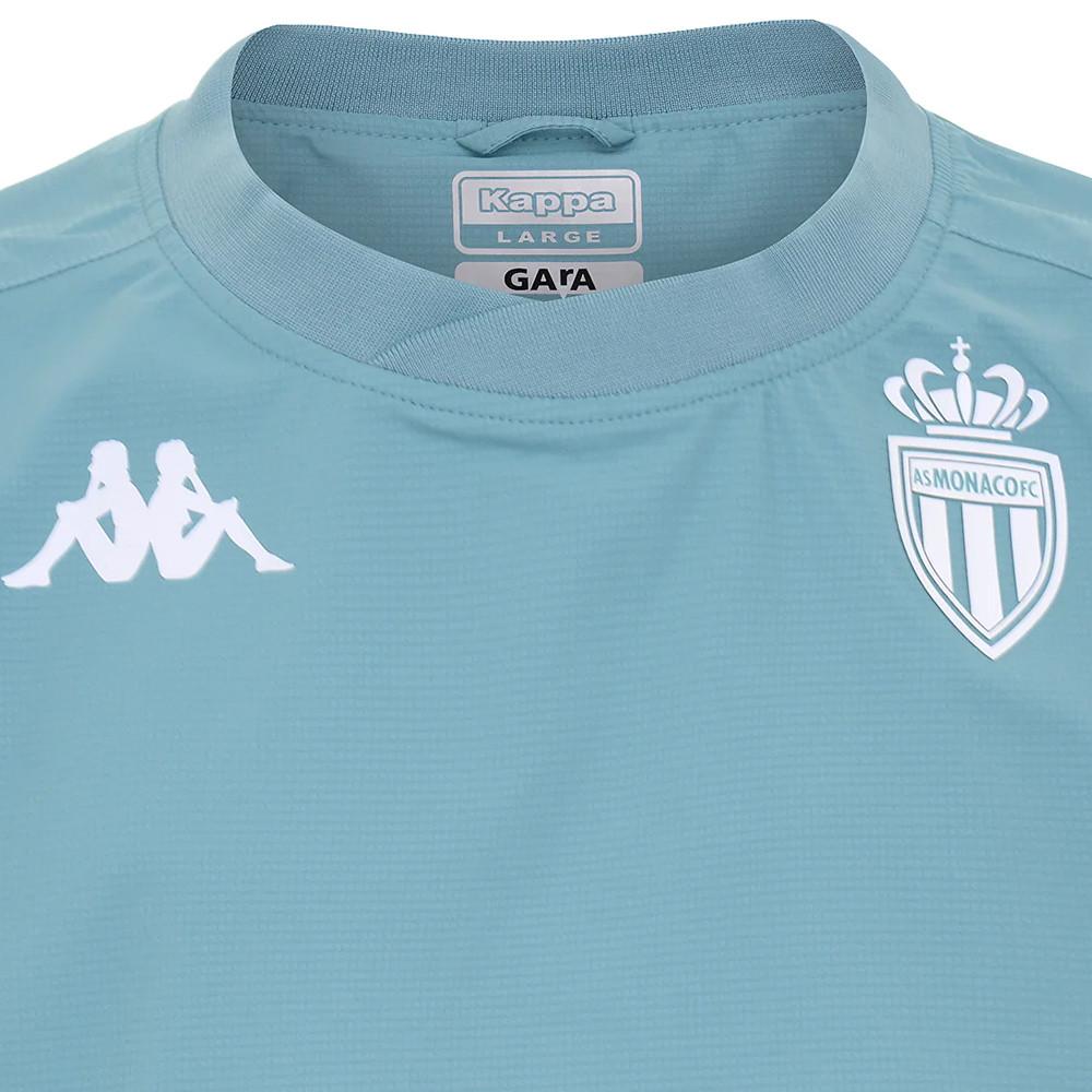 AS Monaco Sweat Bleu Homme Kappa 2020/2021 vue 3