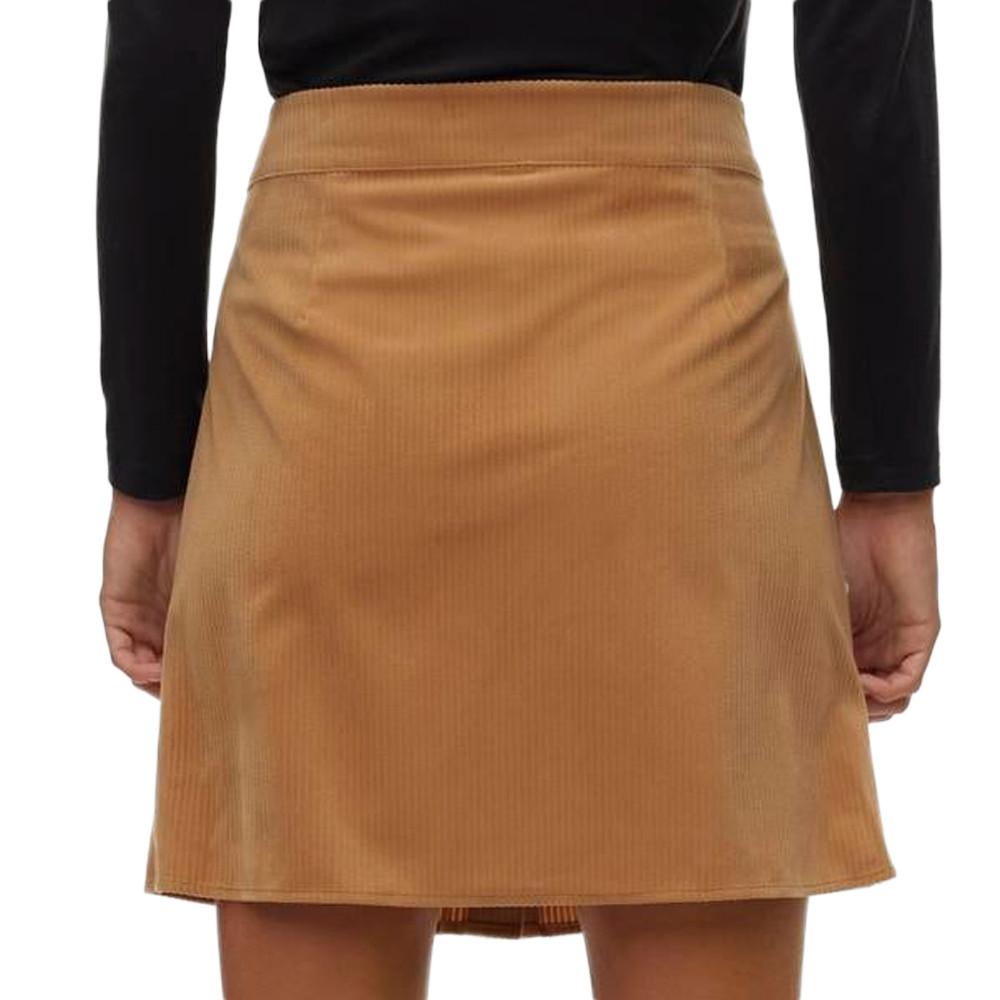 Jupe Marron Femme Vero Moda linda vue 2