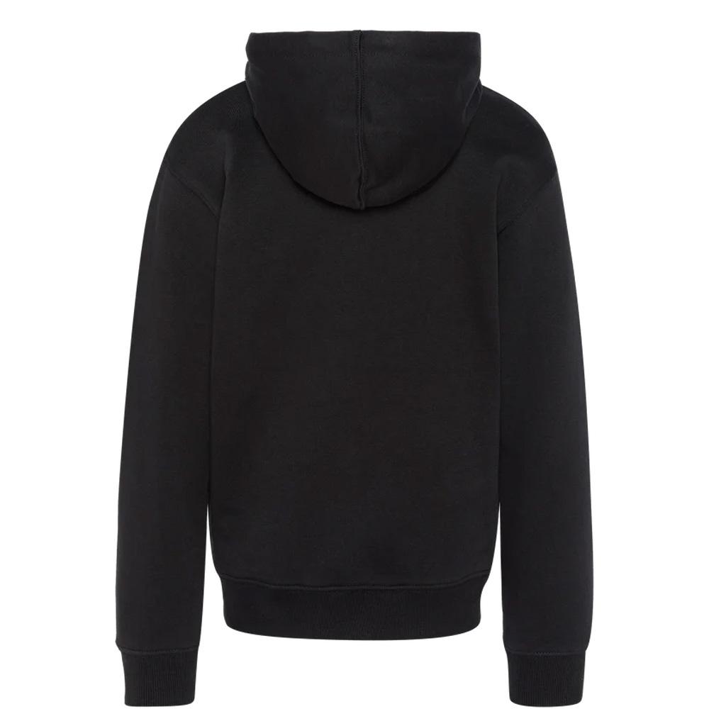Sweat à capuche Noir Garçon Schott SAM vue 2