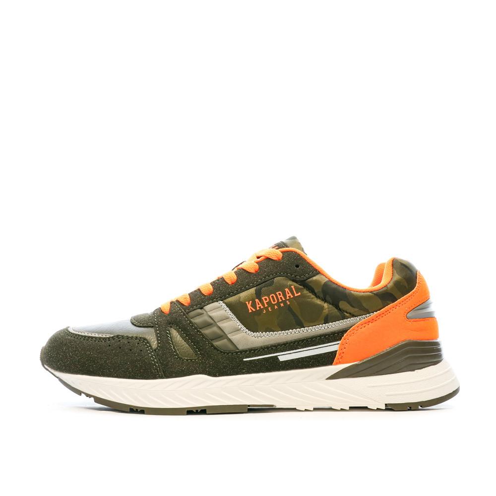 Baskets Kaki Homme Kaporal Balir pas cher