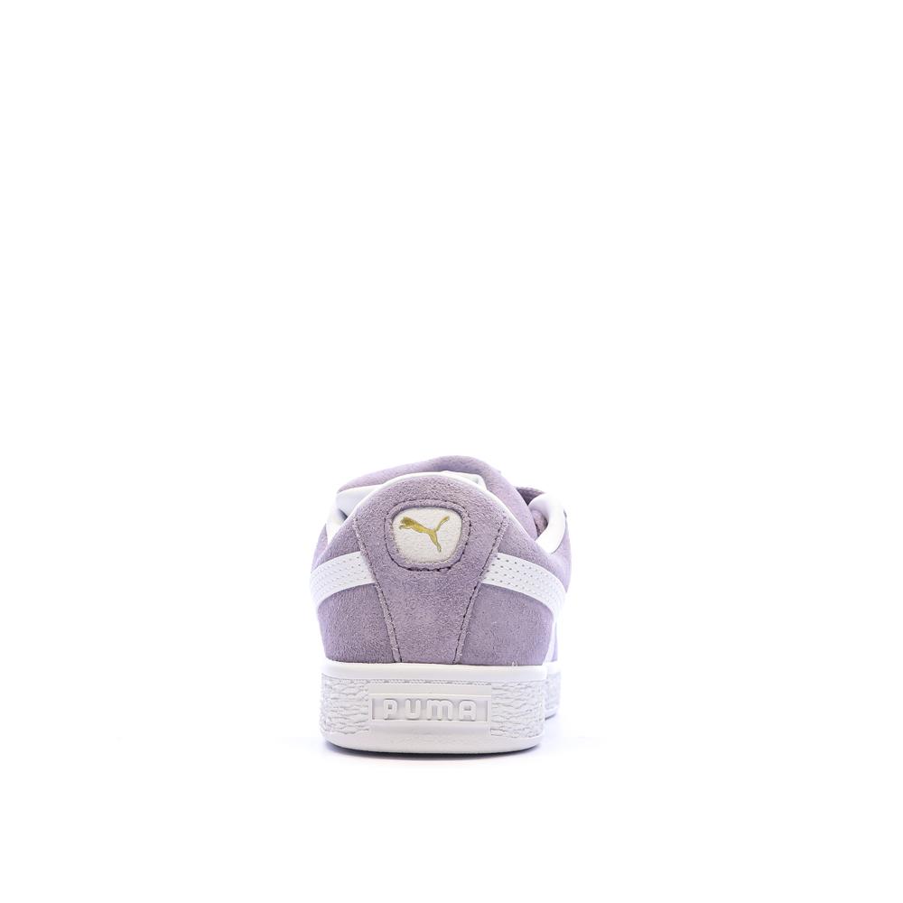 Baskets Violettes Fille Puma Suede Xl vue 3