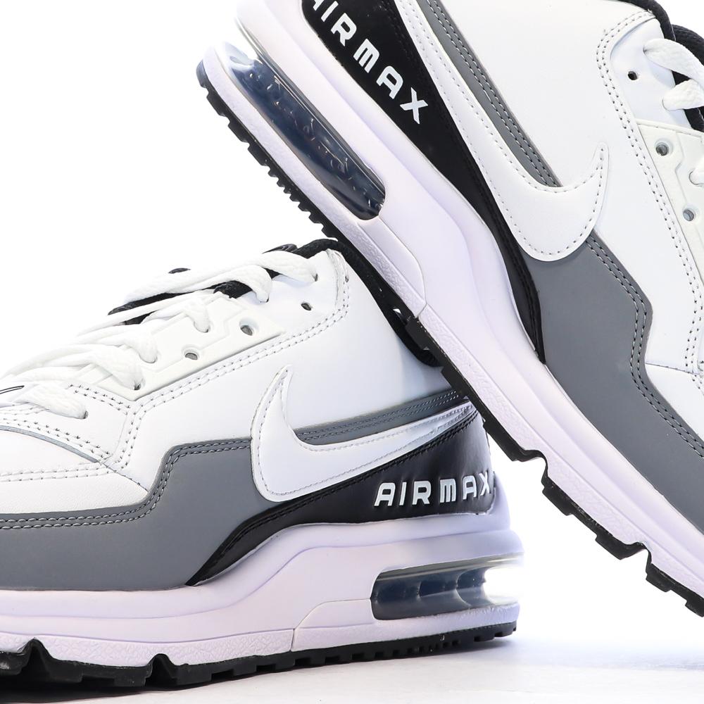 Baskets Blanches/Grises/Noires Homme Nike Air Max vue 7
