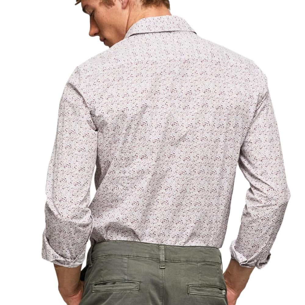 Chemise à Fleurs Blanche Homme Pepe jeans Lenora vue 2