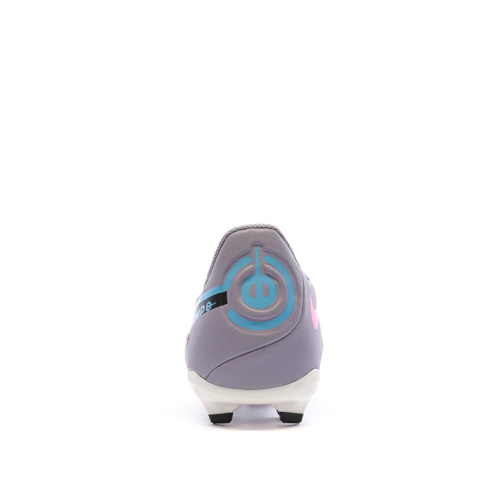 Chaussures de Foot Blanches Junior Nike Legend 9 Academy FG/MG vue 3