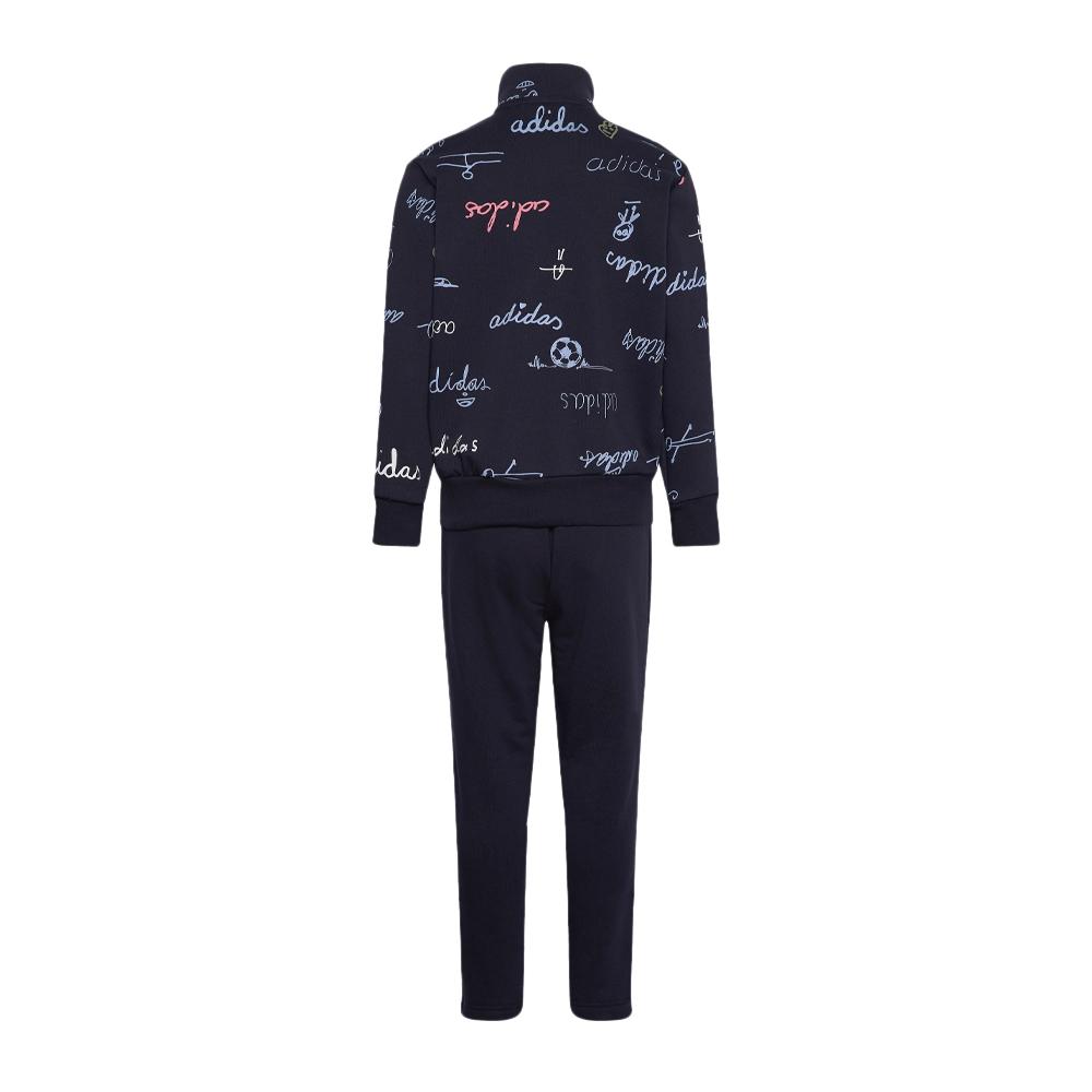 Survêtement Marine/Bleu Garçon Adidas Bluv vue 2