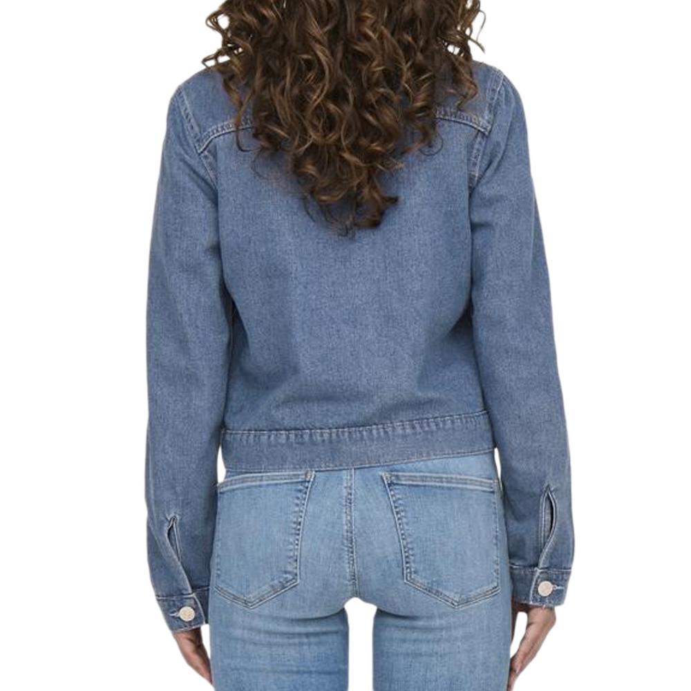 Veste en jean Bleu Femme Only Rillo vue 2