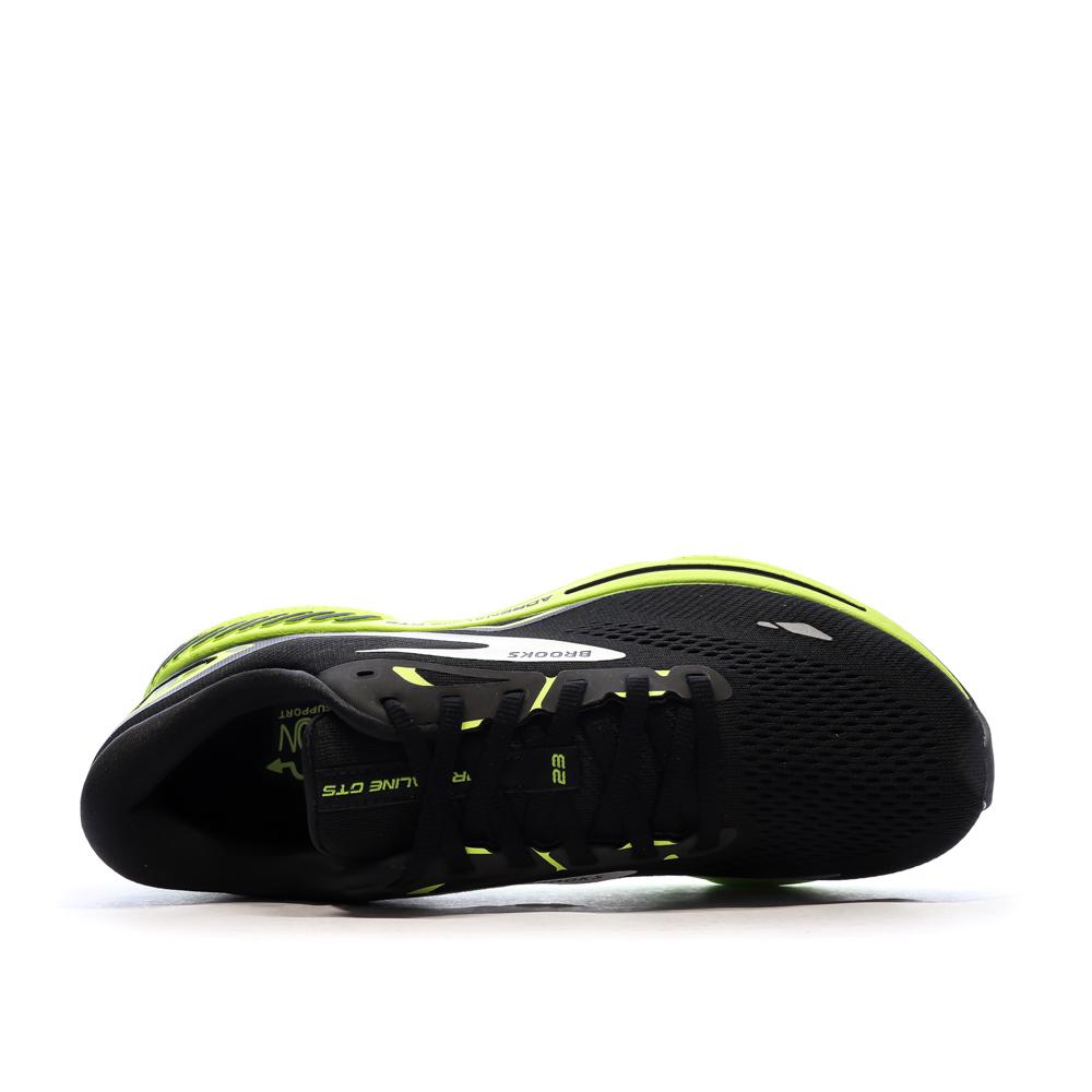 Chaussures de Running Noires Homme Brooks Adrenaline GTS 23 vue 4