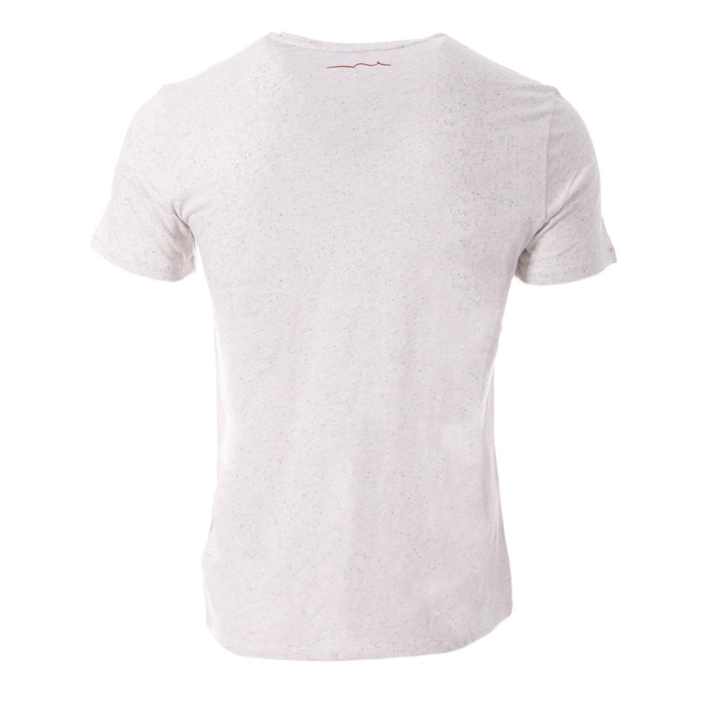 T-shirt Blanc Homme Teddy Smith Chine vue 2