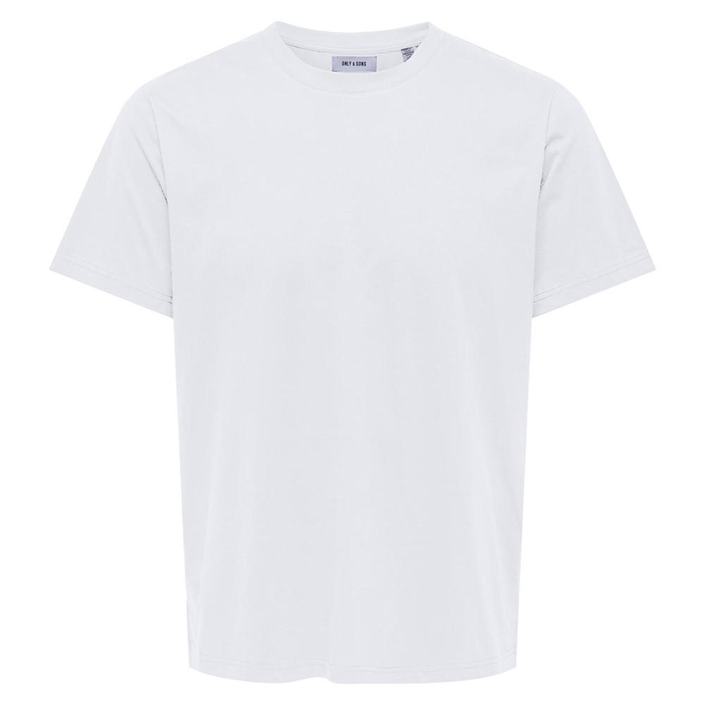 T-shirt Blanc Homme Only & Sons Jeff pas cher