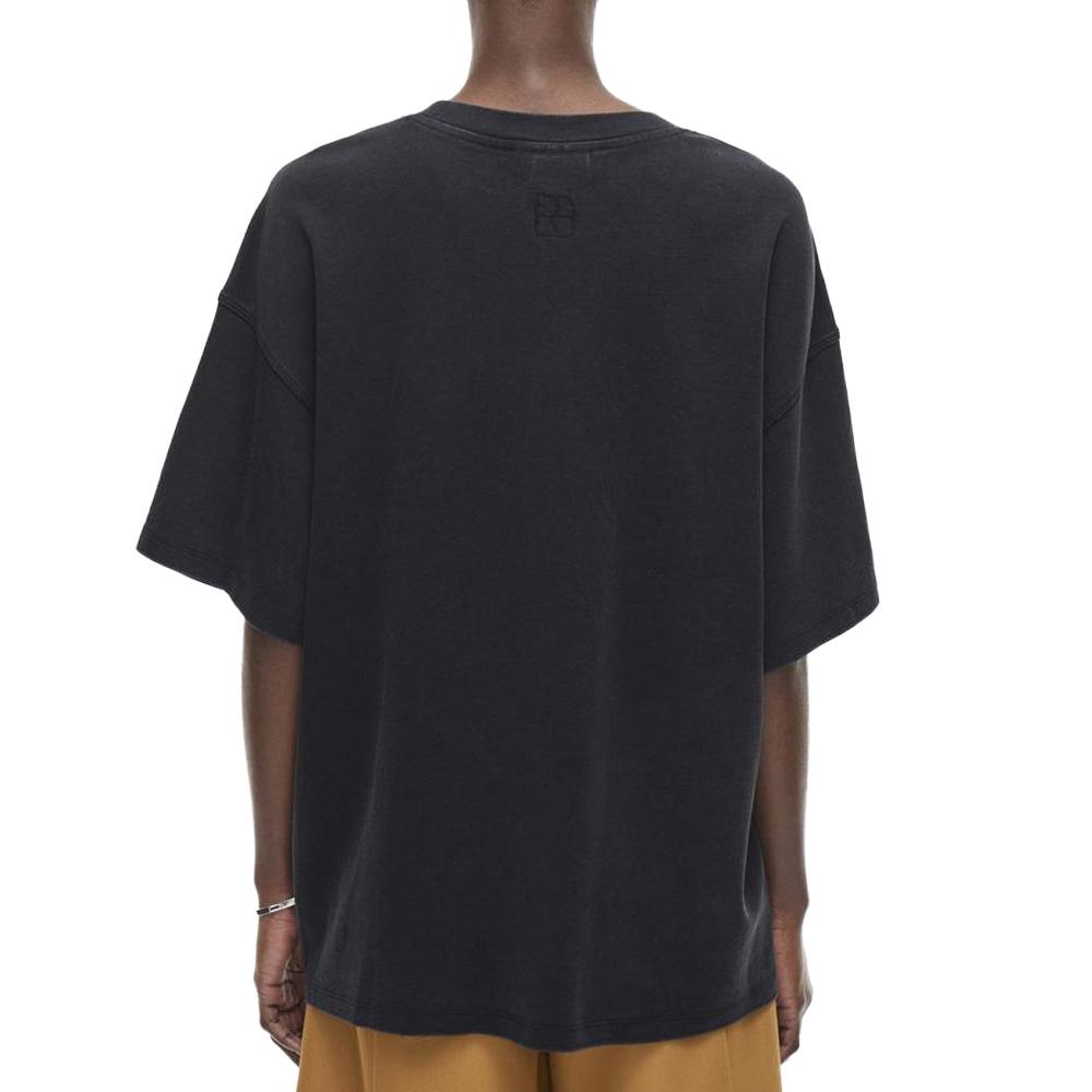 T-Shirt Noir Femme Rouge Edit Rousophia vue 2