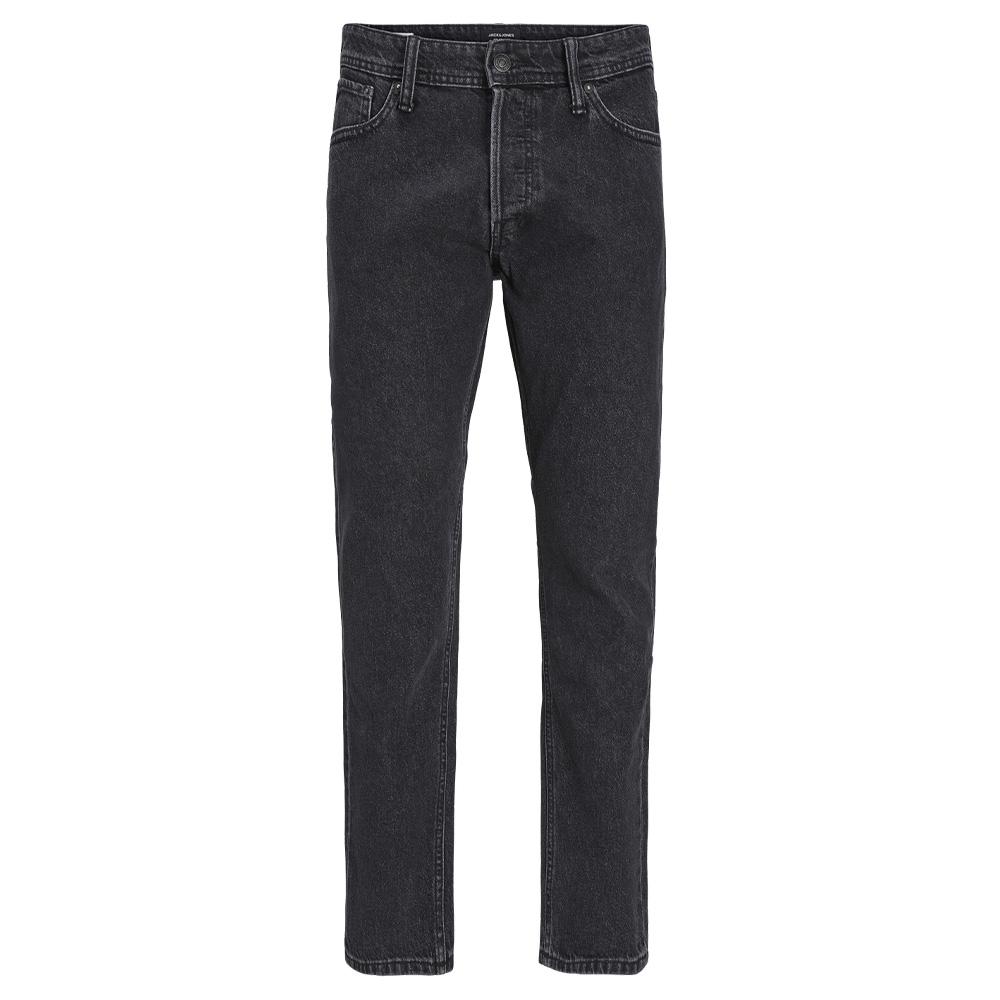 Schwarze Herren-Straight-Jeans Jack & Jones Basic 737 Ansicht 2
