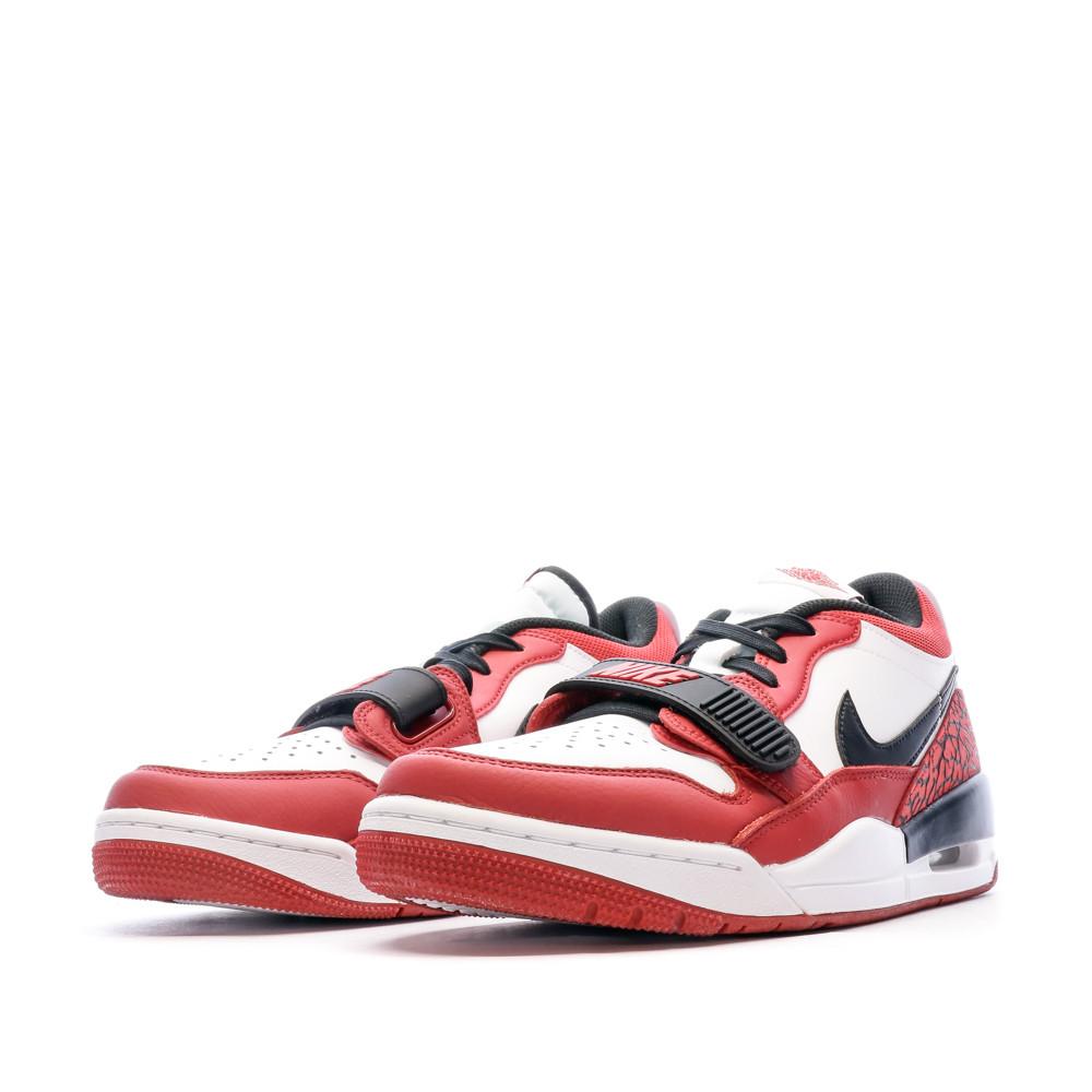 Baskets Blanches/Rouge Homme Nike Air Jordan Legacy 312 Low vue 6