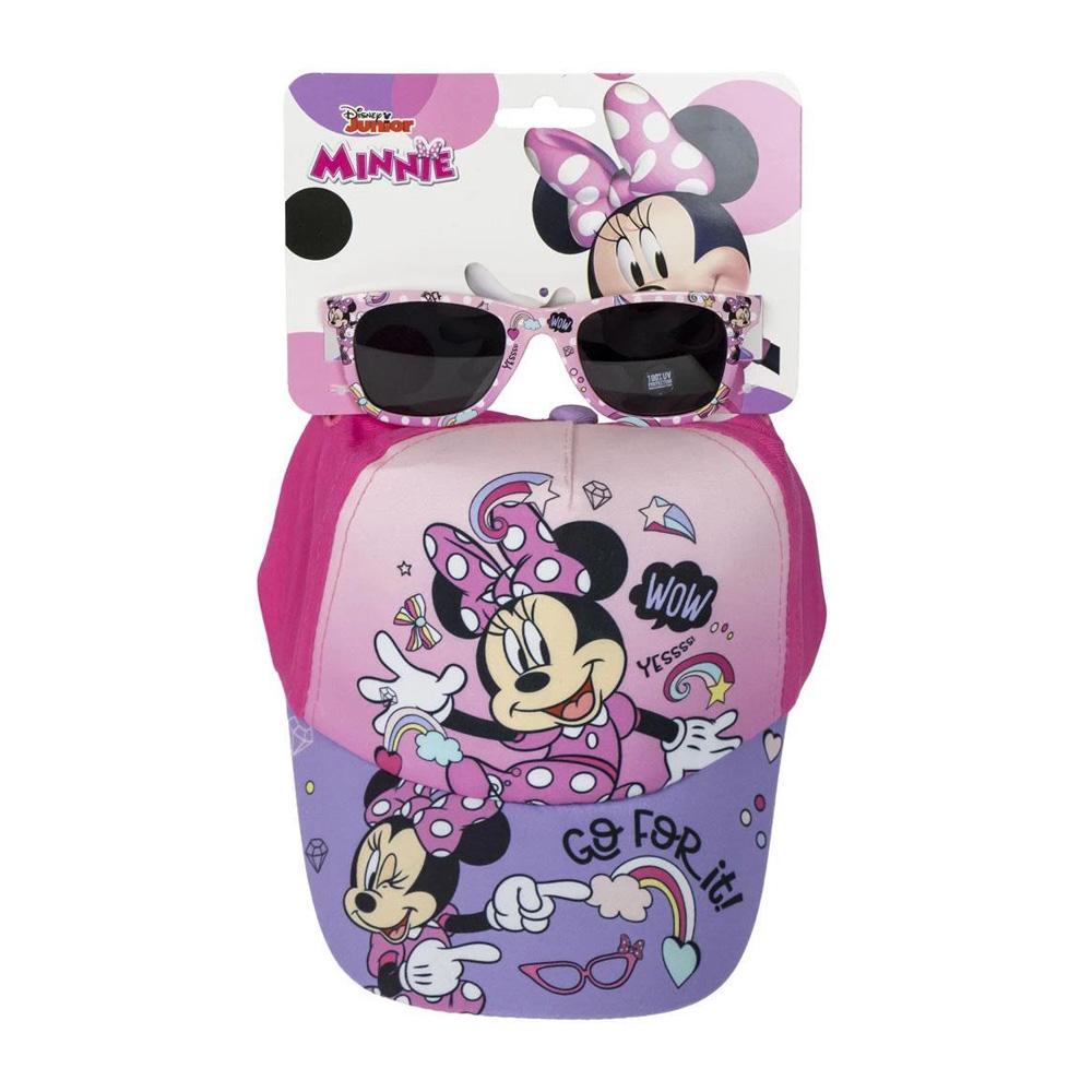 Kit Casquette + Lunette de Soleil Rose Enfant Sport Zone Minnie pas cher