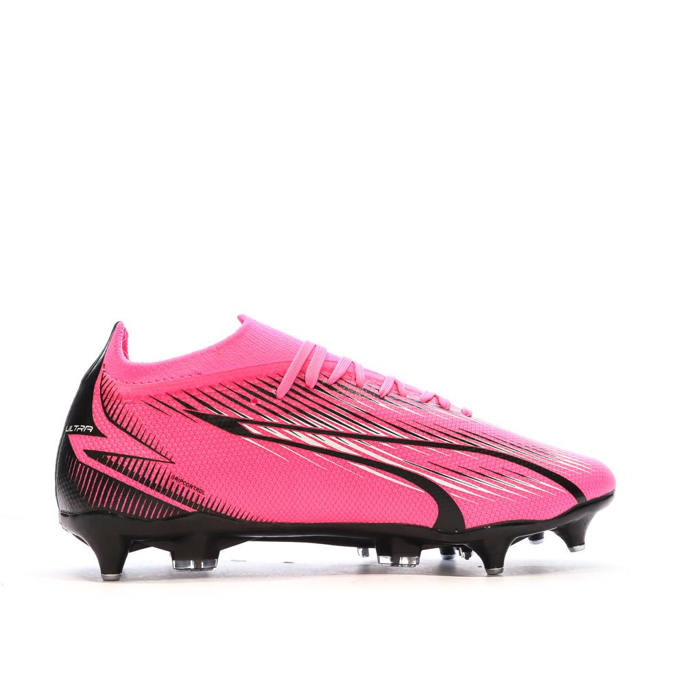 Chaussures de football Rose Homme Puma Ultra Match vue 2
