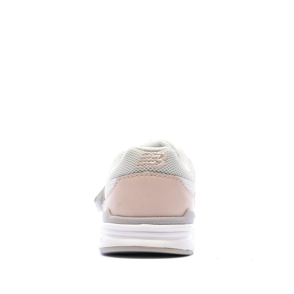 Baskets Grise/Rose Fille New Balance IZ997 vue 3