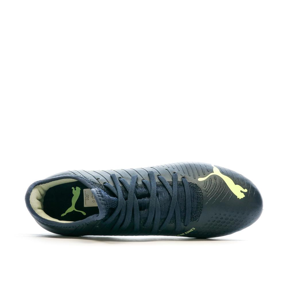 Chaussures de football Noires/Jaunes Homme Puma Future Z 4.4 vue 4