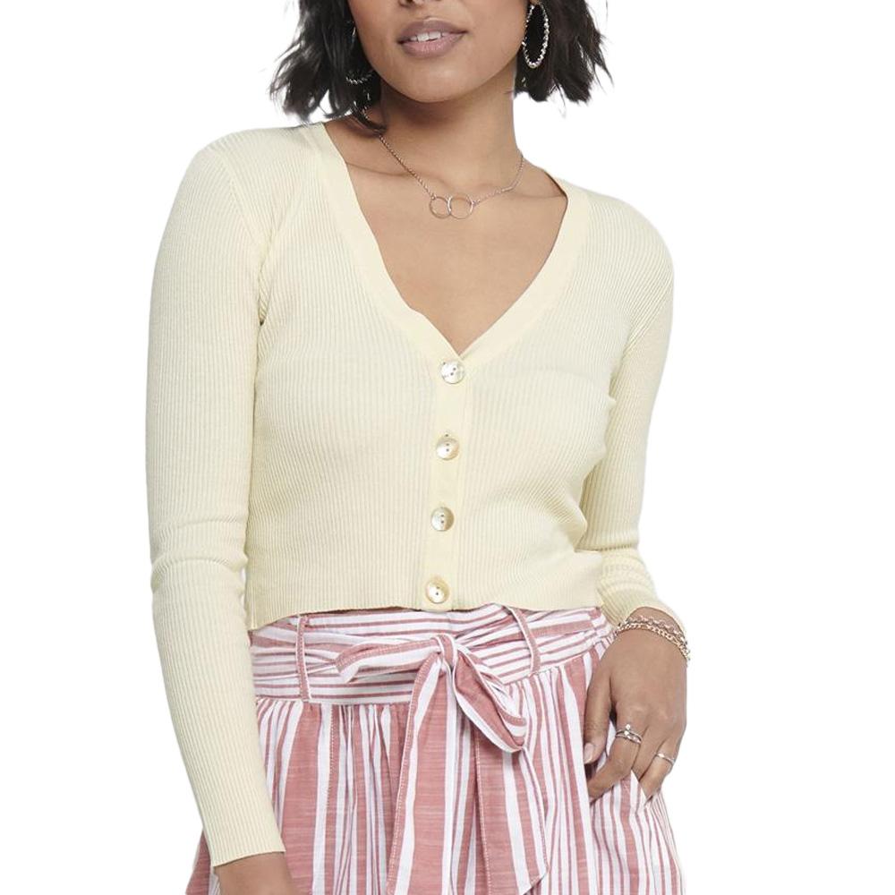 Gilet Écru Femme JDY Donnel pas cher