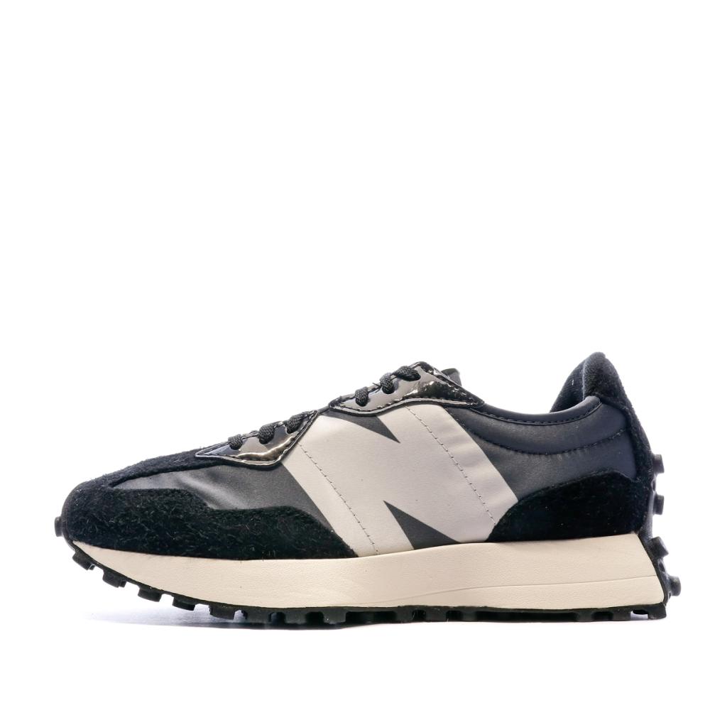 WS327 Baskets Noir/Ecru Femme New Balance pas cher