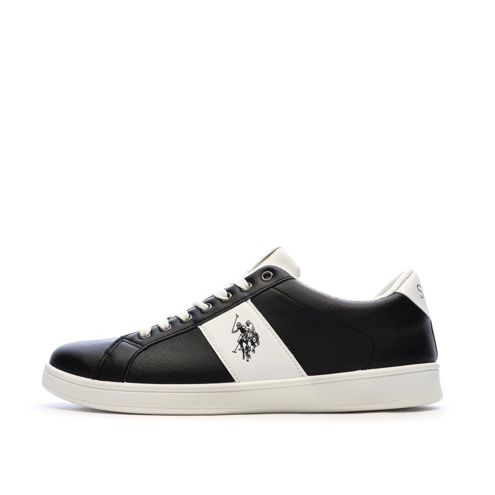 Baskets Noires/Blanches Homme US Polo ASSN High-top pas cher