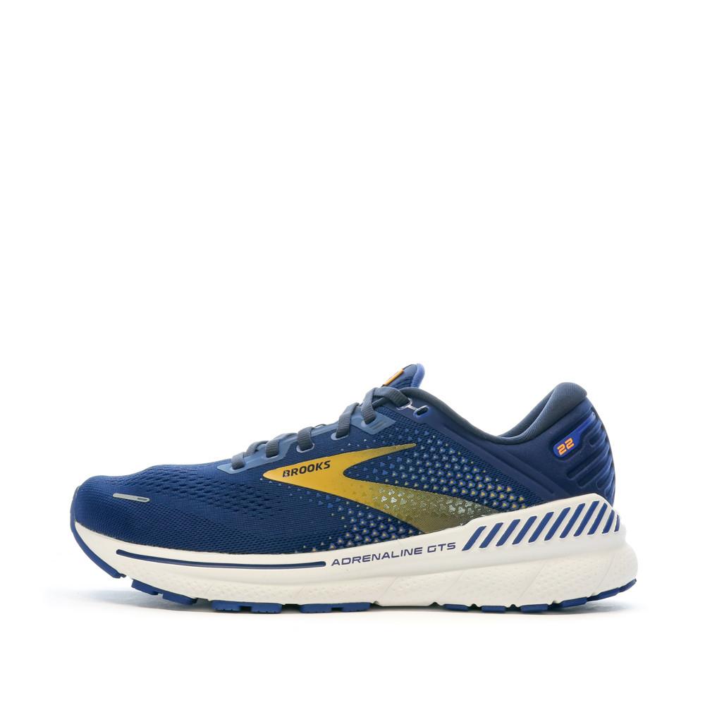 Chaussures de Running Marine Homme Brooks Adrenaline Gts 22 pas cher
