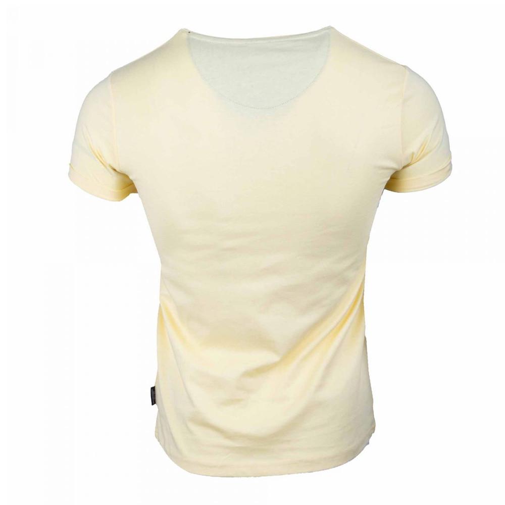 Tee-shirt manches courtes Charon Homme (Jaune