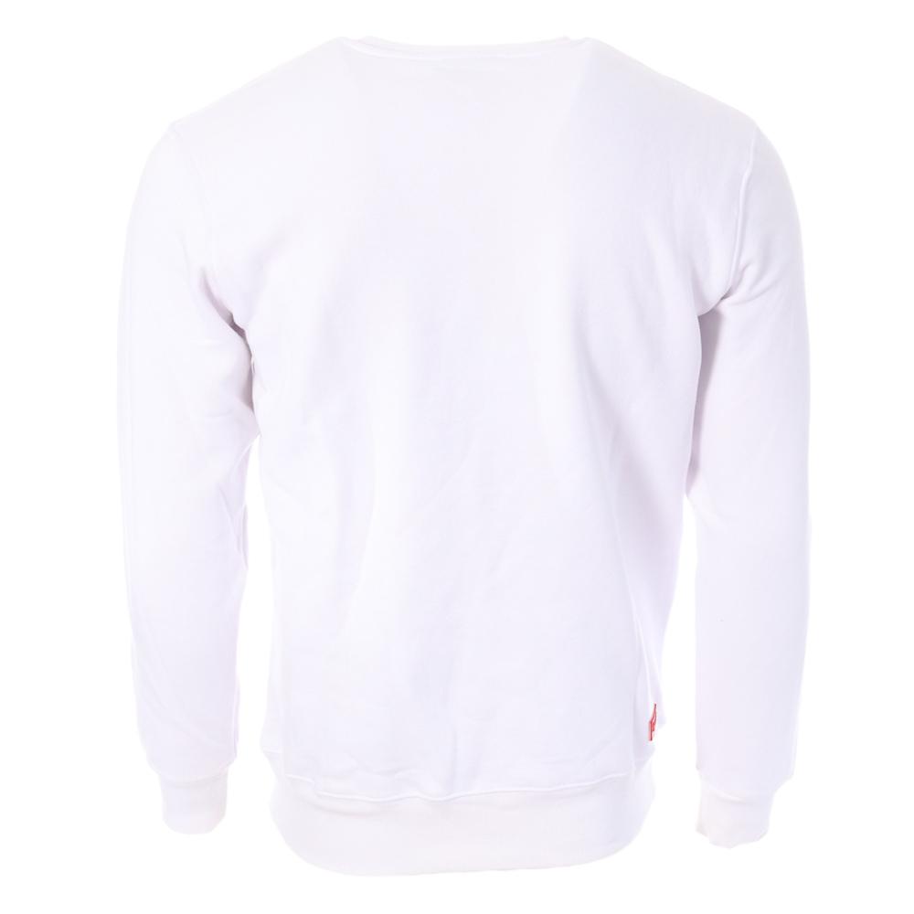 Sweat Blanc/Rouge Homme Supreme Grip Pablo vue 2