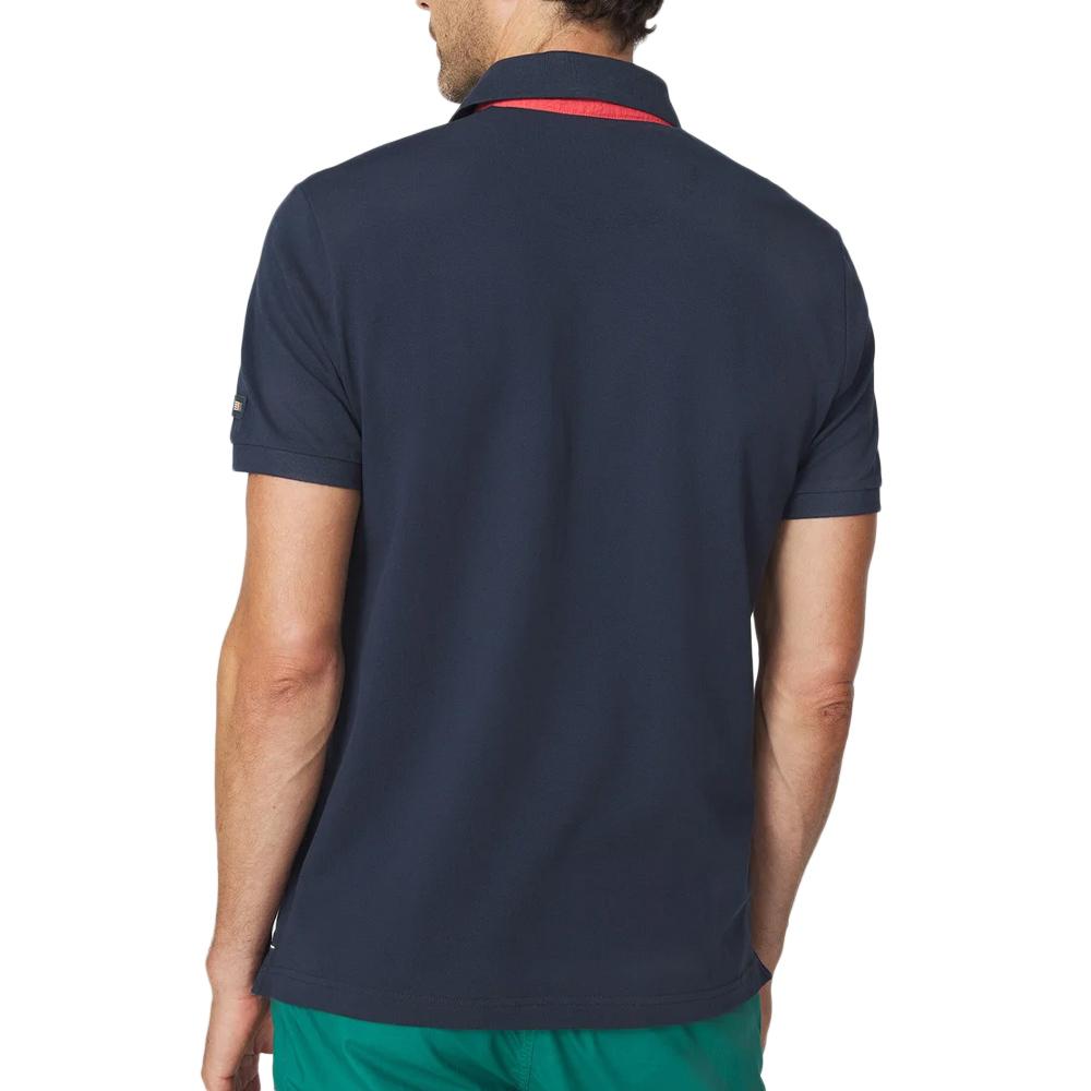 Polo Marine Homme TBS CLIDEPOL vue 2