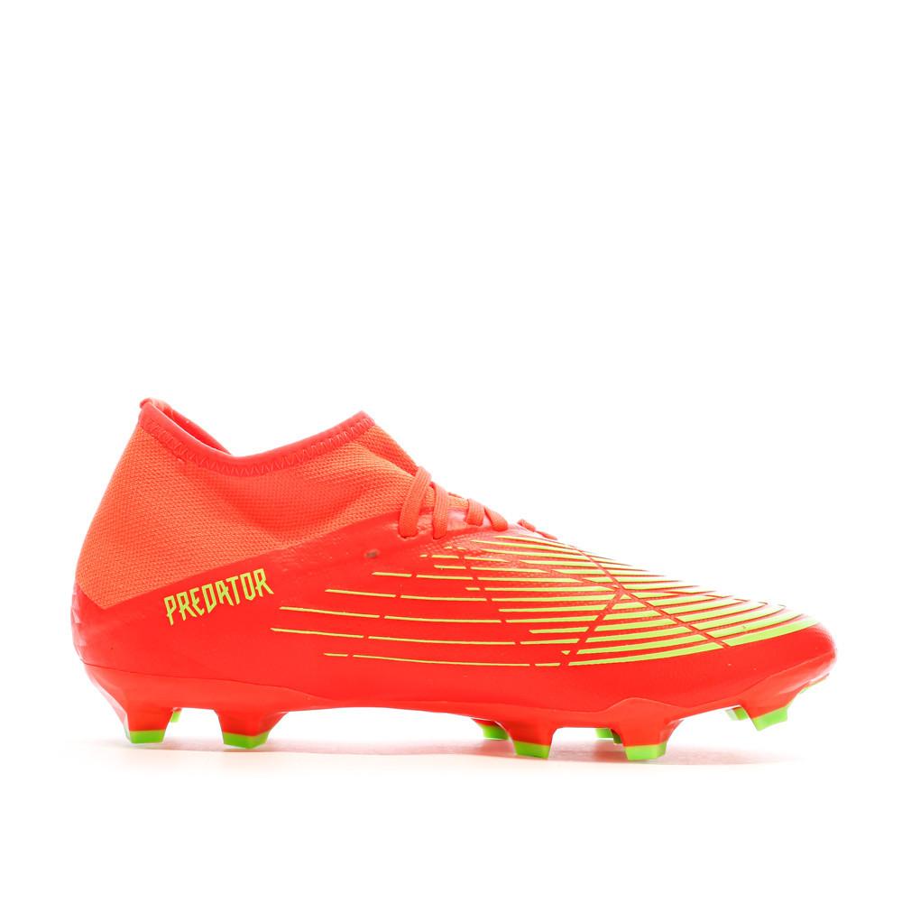 Chaussures de football Rouge Homme Adidas Predator Edge.1 vue 2