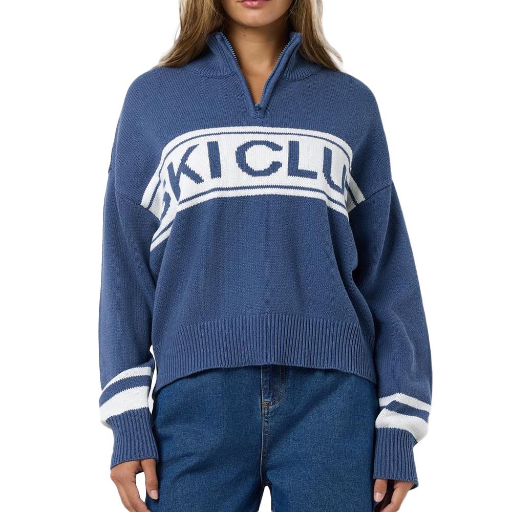 Pull Bleu Femme Noisy May Tina pas cher