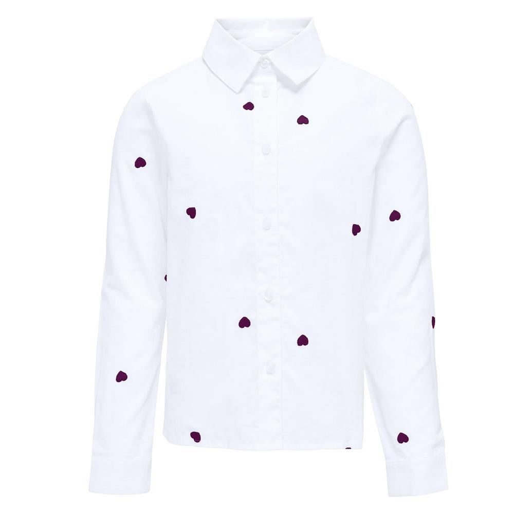 Chemise Blanche Fille Kids ONLY Koglina pas cher
