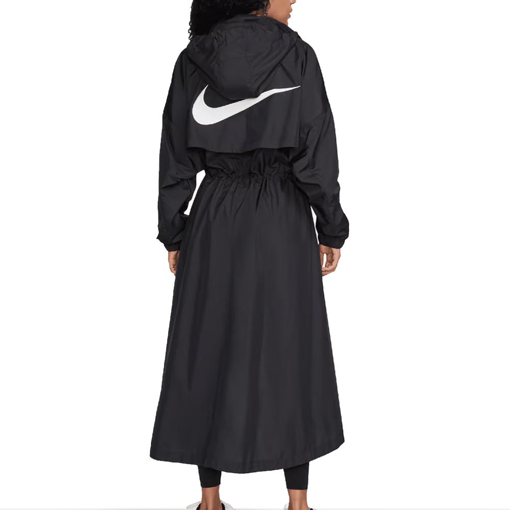 Trench Noir Femme Nike Nsw vue 2
