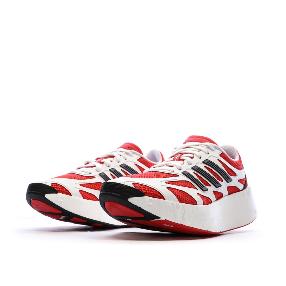 Chaussures de Running Rouge/Blanc Femme Adidas Adizero Aruku vue 6