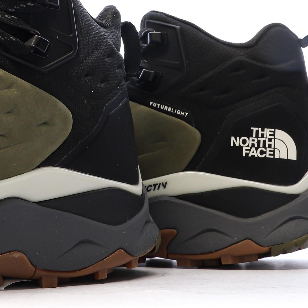 Chaussures de Randonnée Kaki/Noir Homme The North Face M Vectiv Exploris vue 7
