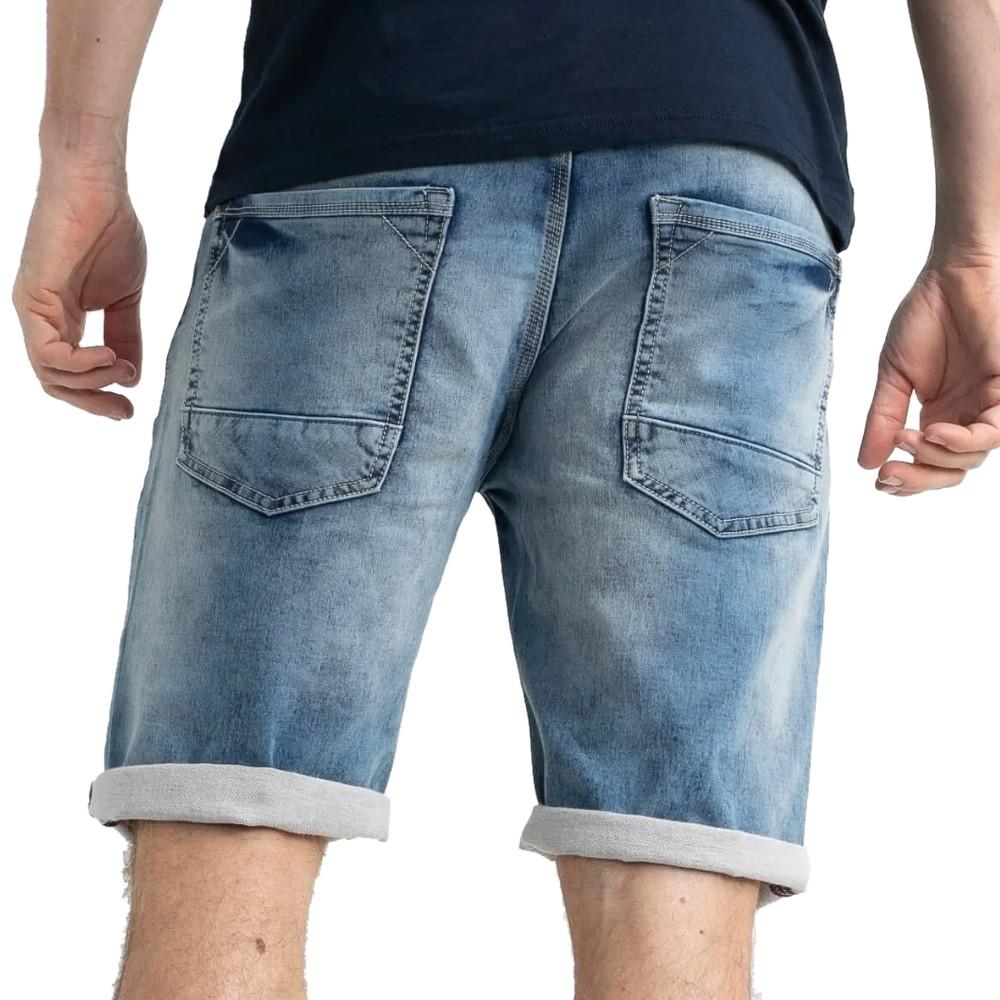 Short en jean Bleu Homme Petrol Industries SHO001 vue 2