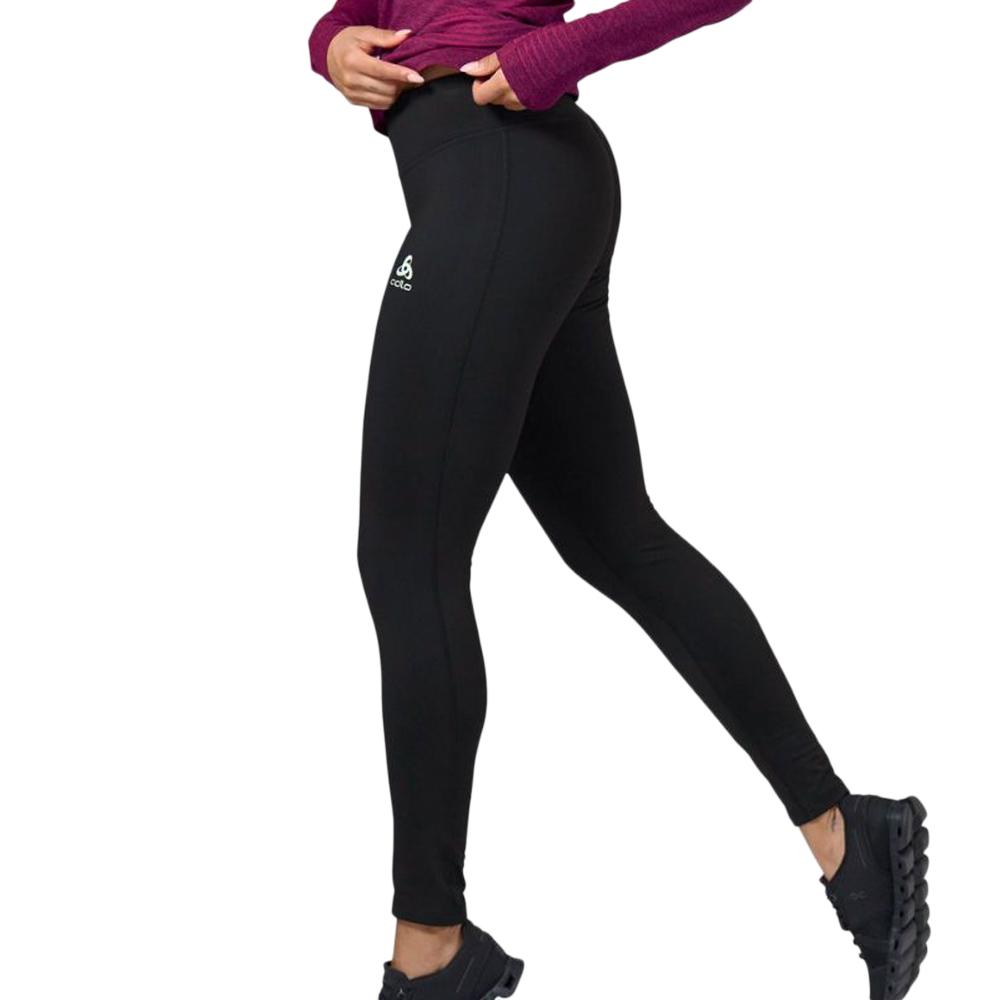 Legging Noir Femme Odlo Zeroweight vue 2