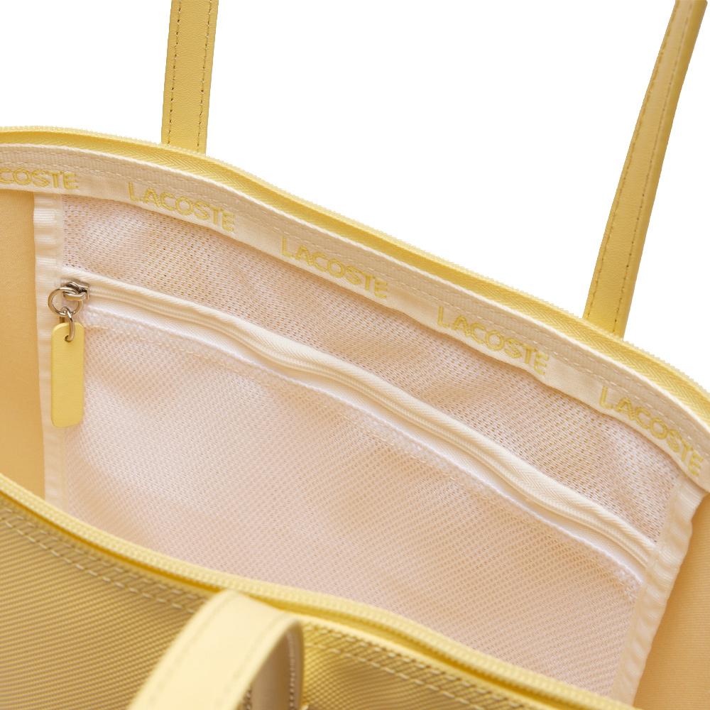 Sac Cabas Jaune Femme Lacoste L.12.12 Concept vue 3