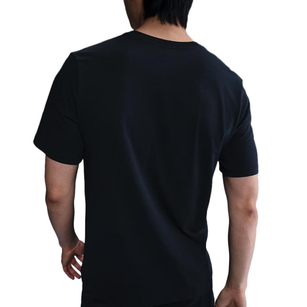 T-Shirt Noir Homme Nike HJ0760 vue 2