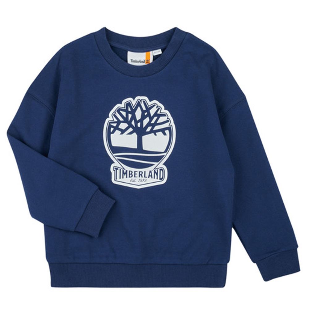 Sudadera azul para niño Timberland T60444 barato