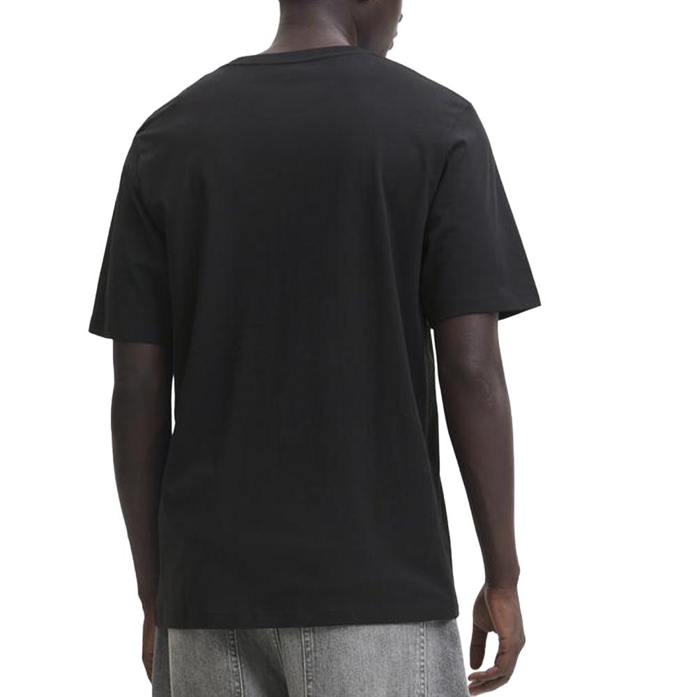T-Shirt Noir Homme Jack & Jones Montauk vue 2