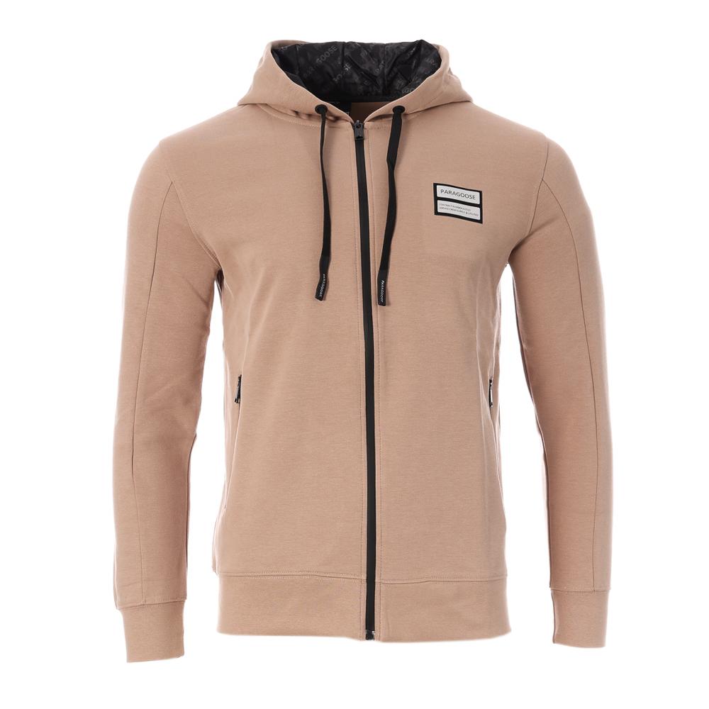 Sweat Marron Homme Paragoose EVOQUE pas cher