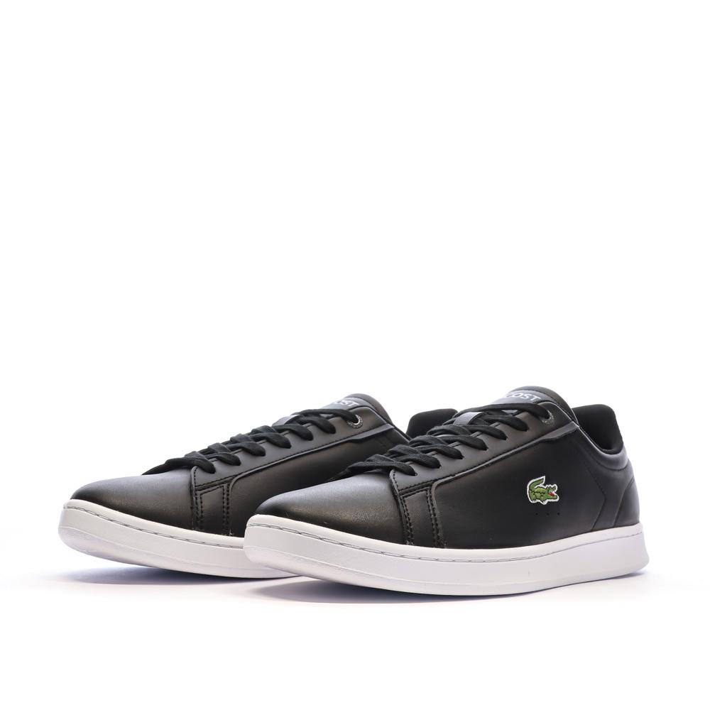 Baskets Noires Homme Lacoste Carnaby vue 6