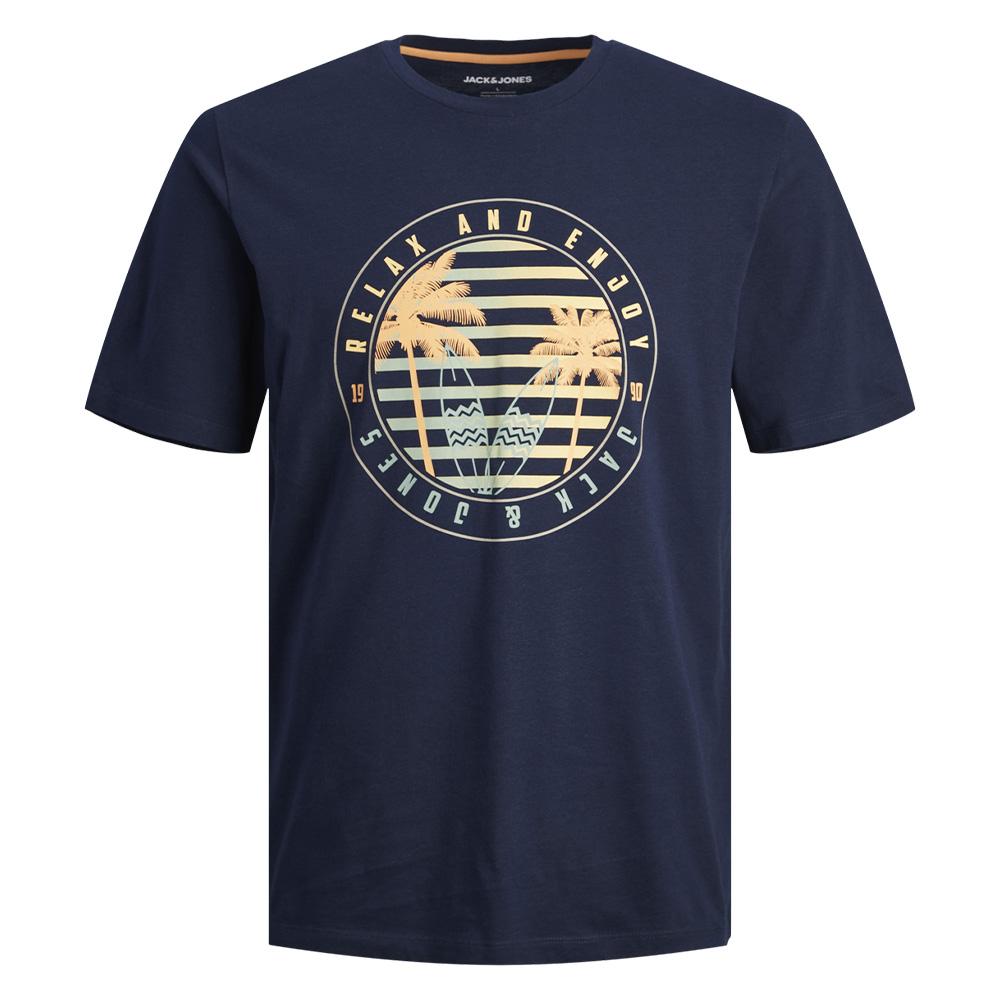 T-shirt Marine Homme Jack & Jones Summer pas cher