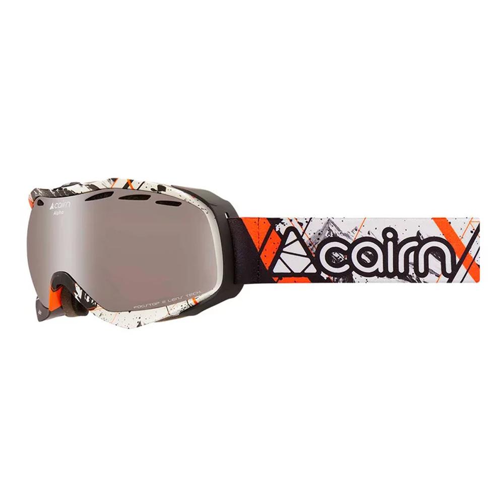 Masque de Ski Blanc/Noir Homme/Femme Cairn Alpha Spx3 pas cher